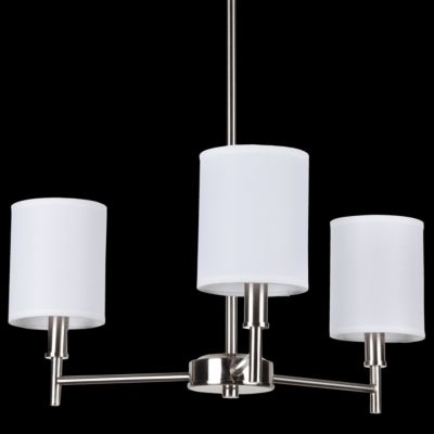 Walker 3-Arm Chandelier by Lights Up! - Starlight Lighting USA and Canada